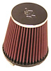 Round Tapered Universal Clamp-On Air Filter - image 1
