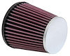 Round Tapered Universal Clamp-On Air Filter - image 1