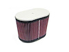 Dual Flange Oval Filter Flange inside Dia - F: 2.625" , 67mm - image 1