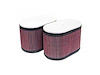 Dual Flange Oval Filter Flange inside Dia - F: 2.75" ,70mm - image 1
