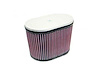 Dual Flange Oval Filter Flange inside Dia - F: 1.75" , 44mm - image 1