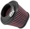 RE-0961 Oval Tapered Universal Clamp-On Air Filter Flange Dia - F: 2.438 in., 62mm - image 2