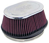 Oval Tapered Universal Clamp-On Air Filter Flange Dia - F: 6" , 152mm - image 1