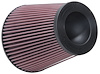 Reverse Conical Universal Clamp-On Air Filter - Flange Dia.- F: 6 in, 152 mm - image 1