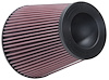 RF-10440XD Reverse Conical Tapered Universal Clamp-On Air Filter - Flange Dia.- F: 6 in, 152 mm - image 1