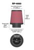 Tapered Filter Flange Dia.- F: 4" , 102 mm - image 2