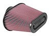RP-5285 Oval Tapered Universal Clamp-On Air Filter Flange Dia -F: 3.688 in., 94mm - image 1