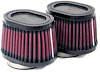 Oval Tapered Universal Clamp-On Air Filter Flange Dia - F: 2.125", 54mm - image 1