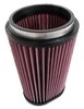 RU-1021 Universal Oval Tapered  Clamp-On Air Filter - image 2