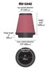 RU-1042 Tapered Air Filter Flange Dia.- F: 6 in, 152 mm - image 4