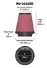 RU-1042XD Universal Cone Air Filter [7.5 in. x 5.0 in.] - image 4