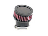 Round Straight Air Filter Flange Dia. (F): 2.438" (62 mm) - image 1