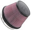 RU-2960XD Round Tapered Universal Clamp-On Air Filter - Flange Dia.- F: 6 in, 152 mm