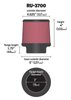 RU-3700 Round Tapered Universal Clamp-On Air Filter - image 2