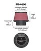 RU-4600 Universal Air Cleaner Assembly Round Tapered - image 4