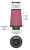 RU-4680 Clamp-on Air Filter - Universal - 4 in. Flange ID, 7 in. H - image 4