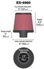 Round Tapered X-Stream Clamp-On Air Filter - image 2