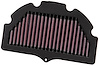 High-Performance Replacement Air Filter 2006-2010 Suzuki GSXR600 - image 1