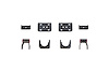 300950 5" Rear Flip Kit Fits 1999-2006 Chevy/GMC Silverado/Sierra 1500 - image 1