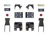301340 4" Rear Flip Kit W/ Hangers Fits 2007-2019 Chevy/GMC Silverado/Sierra - image 1