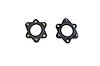 831320 2" Front Strut Spacers Fits 07-22 Cadillac Escalade, 07-22 Chevy Suburban/Silverado/Avalanche/Tahoe/Sierra/Yukon