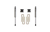 901740F 3" Rear Lift Box Kit W/ Fox Shocks Fits 2016-2019 Chevy Silverado, 2016-2019 GMC Sierra - image 1
