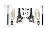 K881932 3" Lift Kit Mt Shocks Fits 2019-2022 Chevy Silverado 1500<li>2019-2022 GMC Sierra 1500 - image 1