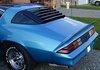 Rear Window Louver 1967-69 Camaro, Z28, Firebird Coupe - image 1