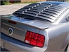 Rear Window Louver 2005-12 Mustang Coupe - image 1