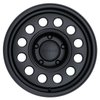 N501SB CONVOY Wheel, Size: 18" x 8", Bolt Pattern: 5 x 130 mm, Backspace: 5.48" [Finish: Satin Black] - image 3