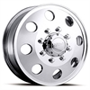 002-7692FP 002-Series Modular Dually Wheel [Size: 17"x6.5"] Polished Finish - image 1