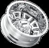 Rear Hunter Dually 003 Series Wheel Size: 17" X 6.50" - image 2
