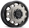 Front Warlock Dually 017 Series Wheel Size: 16" X 6" - image 1
