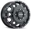 Front Warlock Dually 017 Series Wheel Size: 17" X 6.5" - image 1