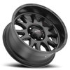 X108 17X8.5 5X5.5 4.51BS -6 Satin Black - image 2