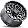 111 Xtreme Gloss Black with Milled Accents 20" x 9" - image 2