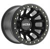 X117 15X10 4X115 4.75BS -19 Satin Black w/ Black Bead Lock Ring - image 1