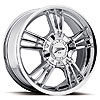 Ultra 122 Wolverine Platinum Series Chrome FWD Wheels Size: 17" x 7.5" - image 1