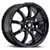 Ultra 169 F-9 Focal Series All Gloss Black FWD Wheel Size: 15" x 6.5" - image 1