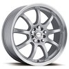 Ultra 169 F-9 Focal Series Silver FWD Wheels Size: 16" x 7" - image 1