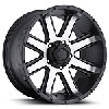 Ultra 195 Crusher RWD Black/Diamond Cut Face Wheel Size: 20" x 10" - image 1