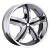 Ultra 211 Widow Platinum Series Chrome RWD Wheels Size: 20" x 9" - image 1