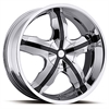 Ultra 212 Widow Platinum Series Chrome FWD Wheels Size: 20" x 8" - image 1
