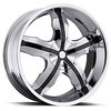 Ultra 212 Widow Platinum Series Chrome FWD Wheels Size: 18" x 8" - image 1