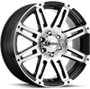 Ultra 226 Machine Wheel Gloss Black w/ Diamond Cut Face 20" x 9" - image 1