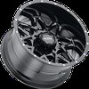 Ultra 254 Carnivore Gloss Black with Milled Dimples Wheel 22" x 12" - image 2