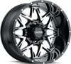 Ultra 254 Carnivore Gloss Black with Machined Face/Accents Wheel 22" x 9" - image 1