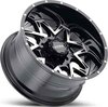 Ultra 254 Carnivore Gloss Black with Machined Face/Accents Wheel 22" x 9" - image 2