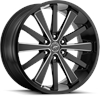 Platinum 270 Pivot Gloss Black Wheel 20" x 9" - image 1