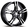 Ultra 291/292 FWD/RWD Saber Platinum Series Gloss Black Wheels Size: 20" x 9" - image 1
